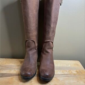 Rockport Brown Heeled Boots